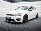Maxton Design - Front Splitter V.5 + Flaps Volkswagen Golf R / R-Line Mk7