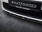 Maxton Design - Front Splitter V.5 + Flaps Volkswagen Golf R / R-Line Mk7