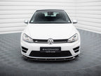 Maxton Design - Front Splitter V.6 Volkswagen Golf R / R-Line Mk7