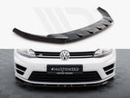 Maxton Design - Front Splitter V.5 Volkswagen Golf R / R-Line Mk7