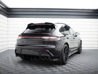 Maxton Design - Lower Spoiler CAP 3D Porsche Macan GTS / Standard / T Mk1 Facelift 2