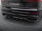 Maxton Design - Central Rear Splitter (Vertical Bars) Audi SQ8 / Q8 S-Line Mk1 Facelift