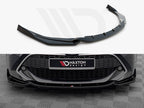Maxton Design - FRONT SPLITTER V2 TOYOTA COROLLA MK12 TOURING SPORTS/ HATCHBACK (2019-2023)