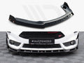 Maxton Design - FRONT SPLITTER V.6 + FLAPS FORD FIESTA ST MK7 FACELIFT