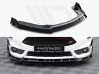 Maxton Design - FRONT SPLITTER V.6 + FLAPS FORD FIESTA ST MK7 FACELIFT