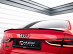 Maxton Design - Spoiler CAP Audi A3 / A3 S-Line / S3 / RS3 Sedan 8V