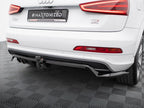 Maxton Design - Rear Splitter (Vertical Bars) Audi Q3 S-Line 8U