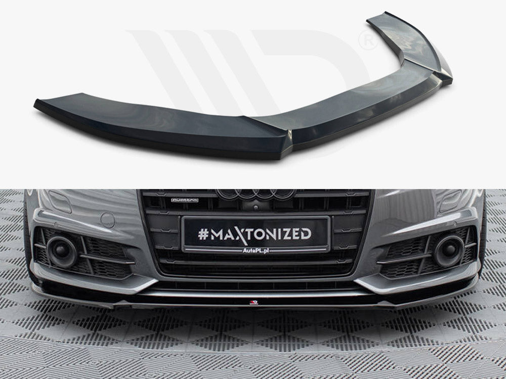 Maxton Design - Front Splitter V.1 Audi A6 / A6 C7 S-Line / S6 C7 Facelift