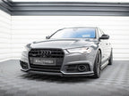 Maxton Design - Front Splitter V.2 Audi A6 / A6 C7 S-Line / S6 C7 Facelift