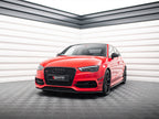 Maxton Design - Front Bumper Wings (Canards) Audi S3 / A3 S-Line 8V Sedan / Cabrio
