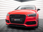 Maxton Design - Front Bumper Wings (Canards) Audi S3 / A3 S-Line 8V Sedan / Cabrio