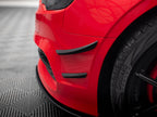 Maxton Design - Front Bumper Wings (Canards) Audi S3 / A3 S-Line 8V Sedan / Cabrio