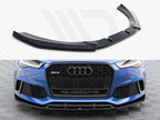 Maxton Design - FRONT SPLITTER V4 AUDI RS6 C7 (2013-2017)