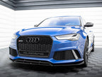 Maxton Design - FRONT SPLITTER V4 AUDI RS6 C7 (2013-2017)