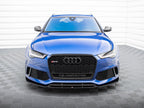 Maxton Design - FRONT SPLITTER V4 AUDI RS6 C7 (2013-2017)