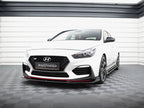 Maxton Design - FRONT SPLITTER V.3 HYUNDAI I30 N MK3 HATCHBACK/ FASTBACK (2017-)