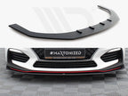 Maxton Design - STREET PRO FRONT SPLITTER HYUNDAI I30 N MK3 HATCHBACK/ FASTBACK (2017-2020)