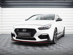 Maxton Design - STREET PRO FRONT SPLITTER HYUNDAI I30 N MK3 HATCHBACK/ FASTBACK (2017-2020)