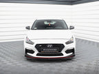 Maxton Design - STREET PRO FRONT SPLITTER HYUNDAI I30 N MK3 HATCHBACK/ FASTBACK (2017-2020)