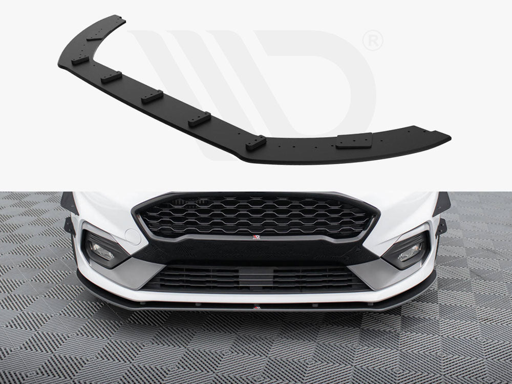 Maxton Design - STREET PRO DURABILITY FRONT SPLITTER FORD FIESTA MK8/8.5 ST / ST-LINE (2017-)