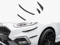 Maxton Design - Front Bumper Wings (Canards) V.3 Ford Fiesta Mk8 ST / ST-Line)