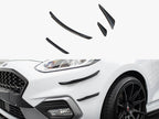 Maxton Design - Front Bumper Wings (Canards) V.3 Ford Fiesta Mk8 ST / ST-Line)