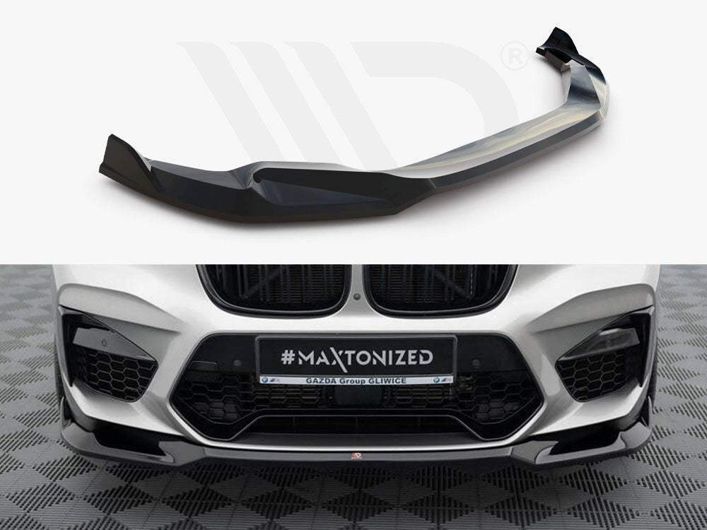 Maxton Design - Front Splitter V.2 BMW X4 M F98