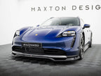 Maxton Design - Front Splitter Porsche Taycan Cross Turismo 4S