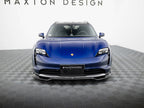 Maxton Design - Front Splitter Porsche Taycan Cross Turismo 4S