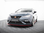 Maxton Design - Front Splitter V.3 Seat Leon Cupra / FR Mk3 FL