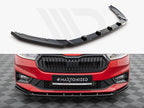 Maxton Design - Front Splitter Skoda Fabia Monte Carlo Mk4