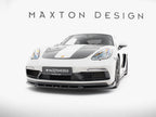 Maxton Design - Front Splitter V.2 Porsche 718 Cayman GTS 982c