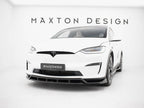 Maxton Design - Front Splitter V.3 Tesla Model X Mk1 Facelift