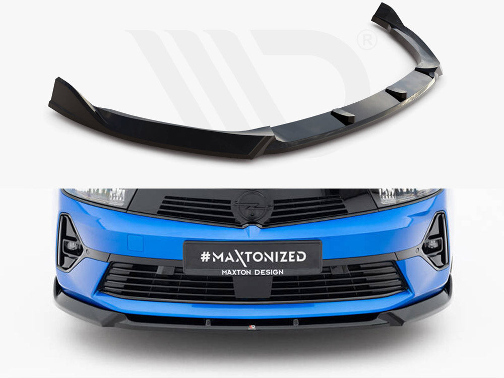 Maxton Design - Front Splitter V.1 Opel Astra L (MK8)