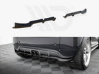 Maxton Design - Rear Splitter (Vertical Bars) Brabus Smart Fortwo C451 Facelift