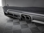 Maxton Design - Rear Splitter (Vertical Bars) Brabus Smart Fortwo C451 Facelift