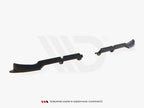 Maxton Design - Rear Splitter (Vertical Bars) Brabus Smart Fortwo C451 Facelift