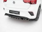 Maxton Design - Central Rear Splitter (Vertical Bars) Volkswagen T-Roc R Mk1