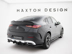 Maxton Design - Rear Splitter (Vertical Bars) Mercedes-Benz GLC Coupe AMG-Line C254