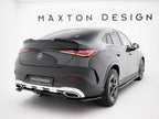 Maxton Design - Rear Splitter (Vertical Bars) Mercedes-Benz GLC Coupe AMG-Line C254