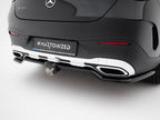 Maxton Design - Rear Splitter (Vertical Bars) Mercedes-Benz GLC Coupe AMG-Line C254