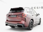 Maxton Design - Rear Splitter (Vertical Bars) BMW iX3 M-Pack G08 Facelift