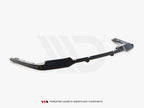 Maxton Design - Rear Splitter (Vertical Bars) BMW iX3 M-Pack G08 Facelift