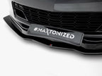 Maxton Design - FRONT SPLITTER V.1 CHEVROLET CORVETTE C7 (2013-19)