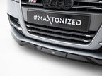 Maxton Design - Front Splitter V.2 Audi TT S / TT S-Line 8J Facelift