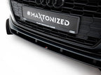 Maxton Design - Street PRO Front Splitter + Flaps Audi A5 F5 / B9 Facelift
