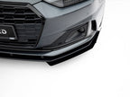 Maxton Design - Street PRO Front Splitter + Flaps Audi A5 F5 / B9 Facelift