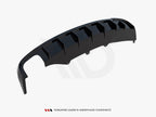 Maxton Design - Rear Valance Audi A4 B8 (Single side dual exhaust version)