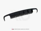 Maxton Design - Rear Valance Audi A4 B8 Facelift (Version with dual exhausts on both sides)