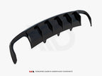 Maxton Design - Rear Valance Audi A4 B8 Facelift (Version with dual exhausts on both sides)